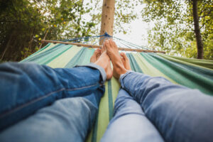 Couple spending time together