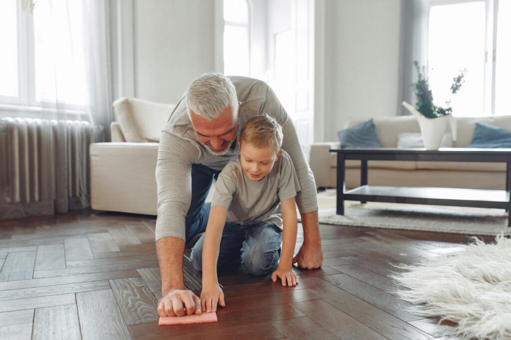 Help your wife around the house