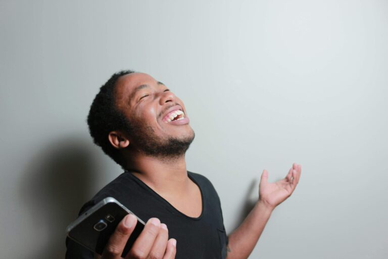 Excited Husband