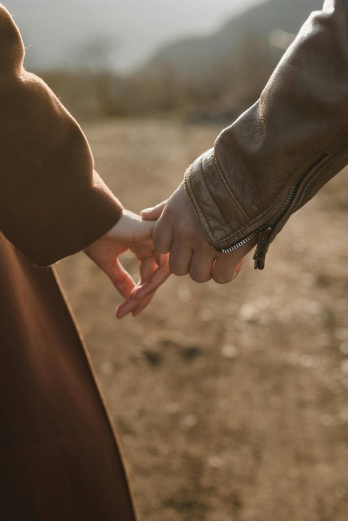 Romantic Couples Holding hands