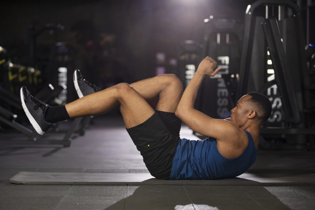 A man working out