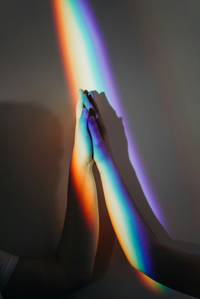 Two hands