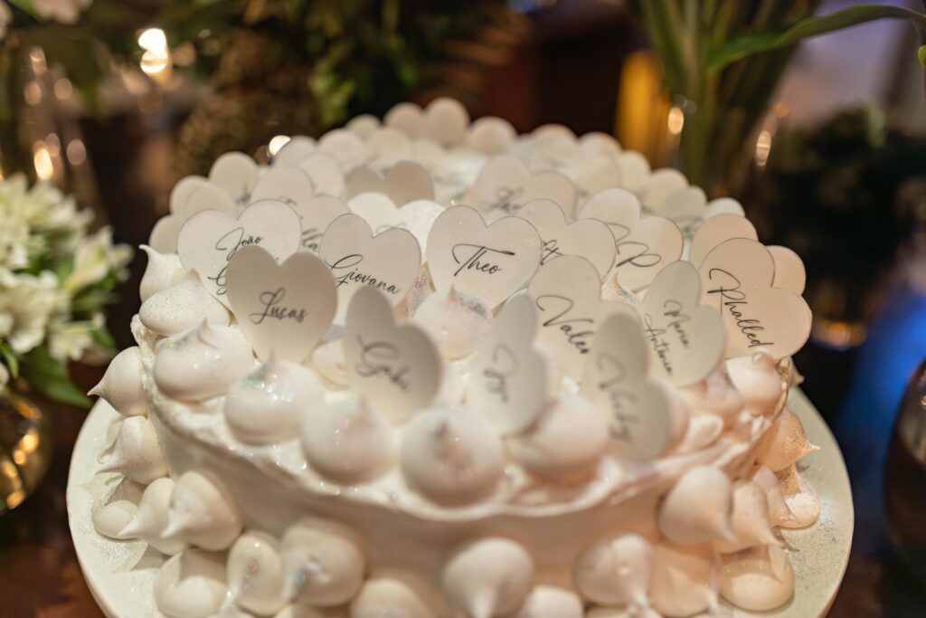 Cake with names