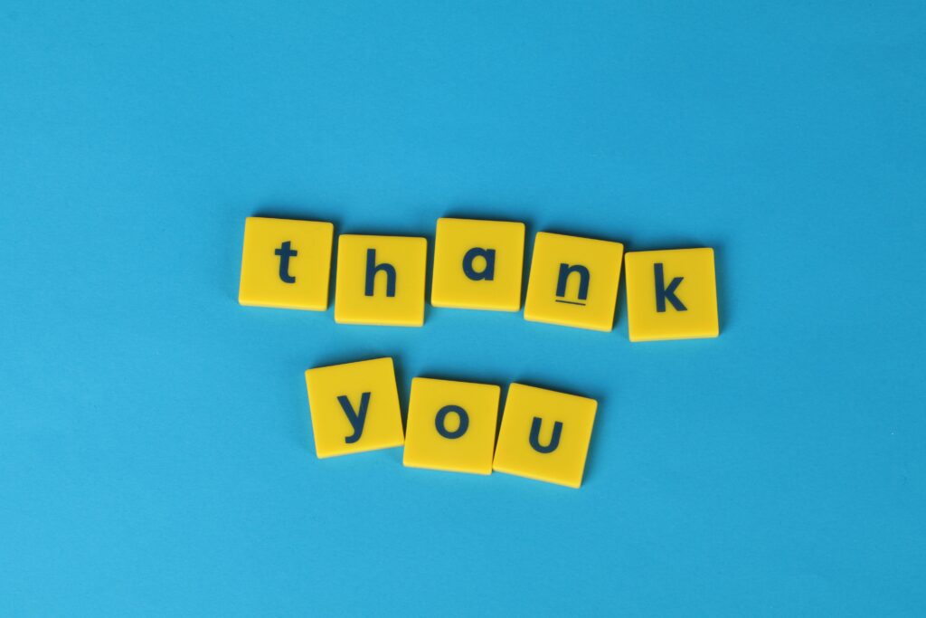 Show appreciation