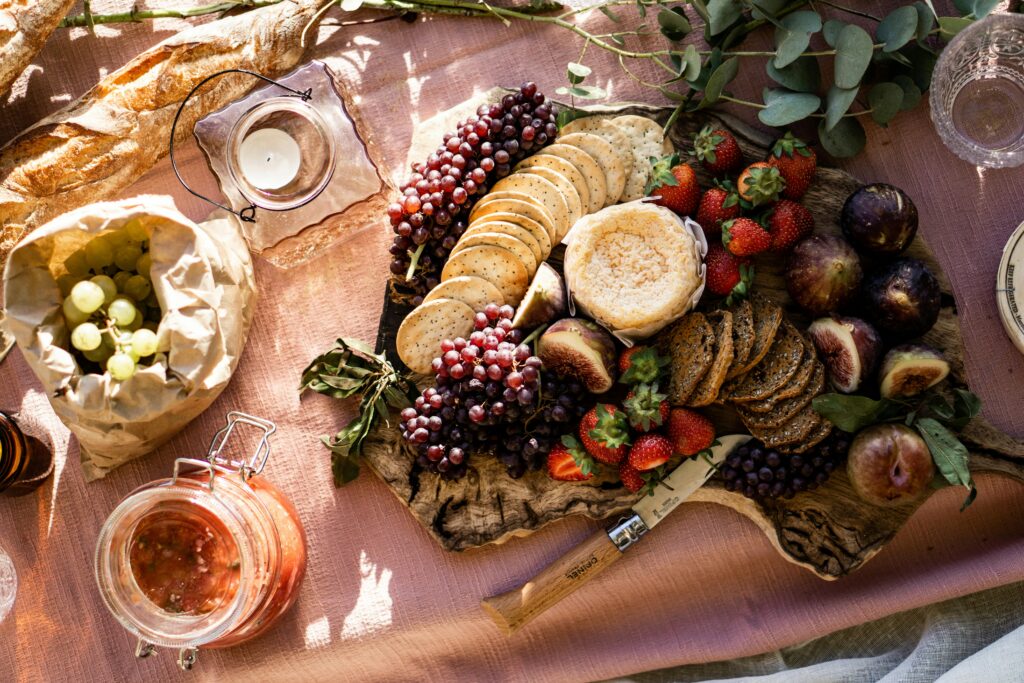 Backyard picnic